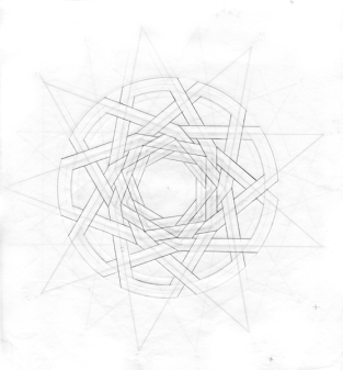 Base for circular knot